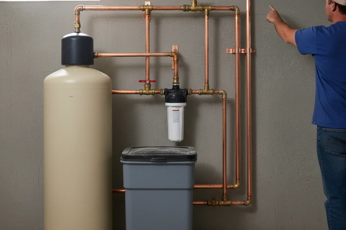 Whole-house water treatment system installed in Garvin